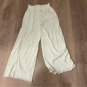 zara kids white flowy pant
